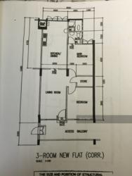 Blk 331 Clementi Avenue 2 (Clementi), HDB 3 Rooms #113654132